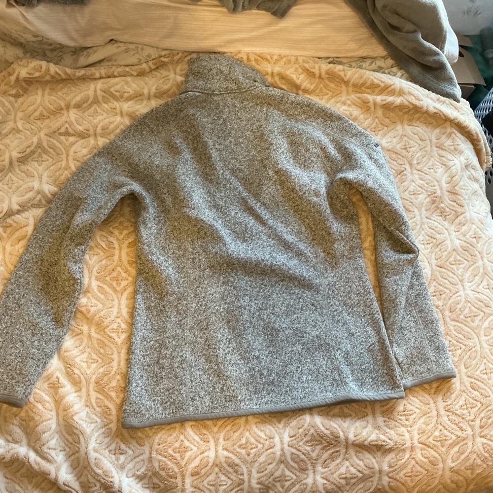 Patagonia Women’s Better Sweater Quarter-Zip Fleece – Size Small – Gray - Picture 4 of 4